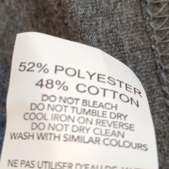 Nasty Gal Short Sleeve Spill the Oversized Tee in Charcoal Gray size XL - Picture 4 of 5